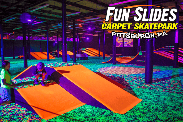 Fun Slides Carpet Skate Park Promo Image