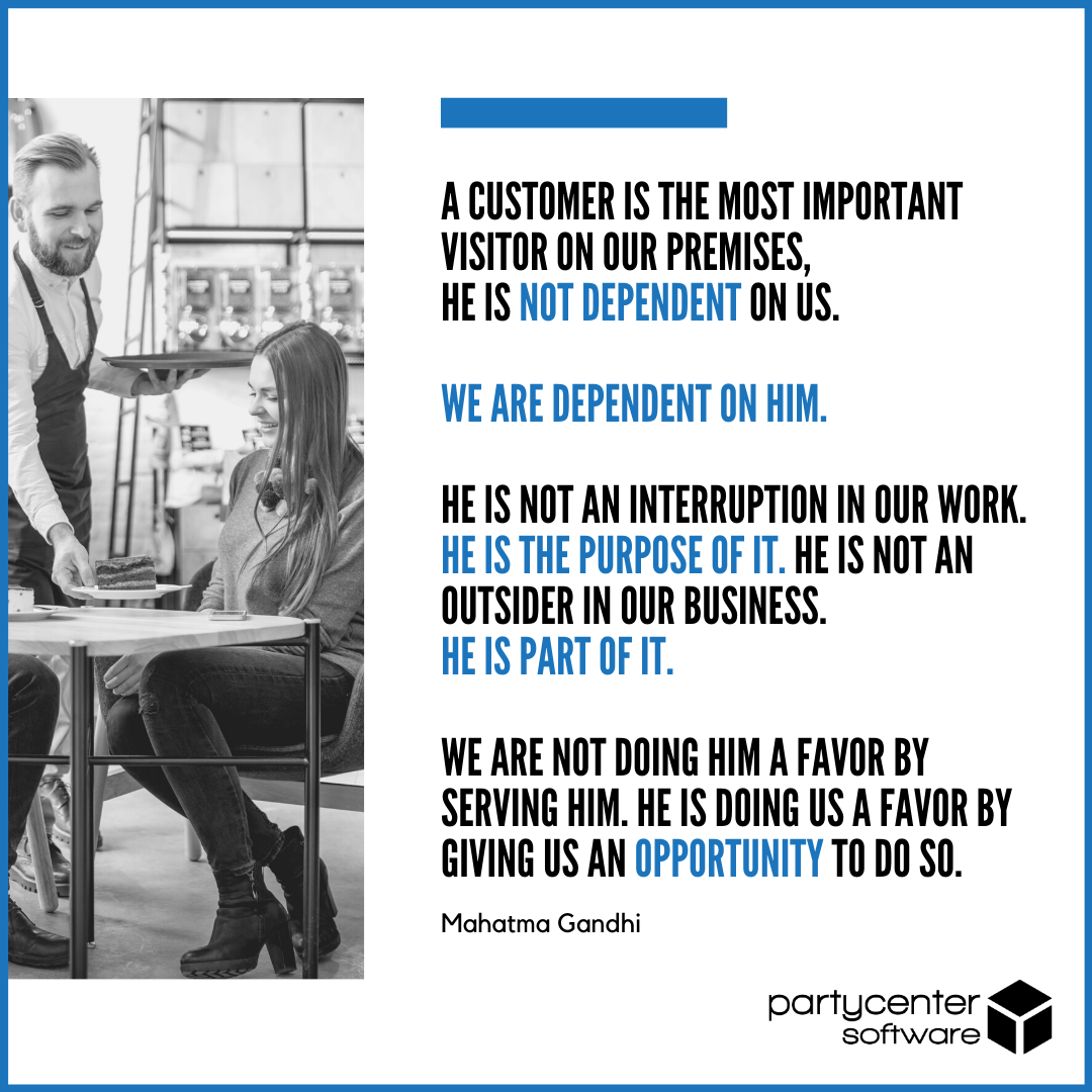 Gandhi Quote - - Customer Experience
