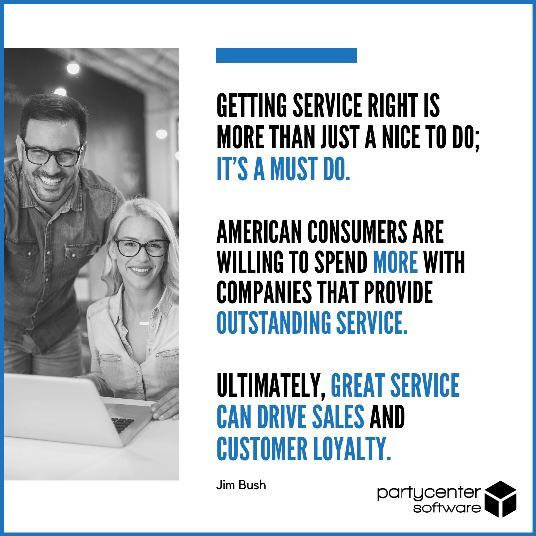 Jim Bush Quote - Customer Experience