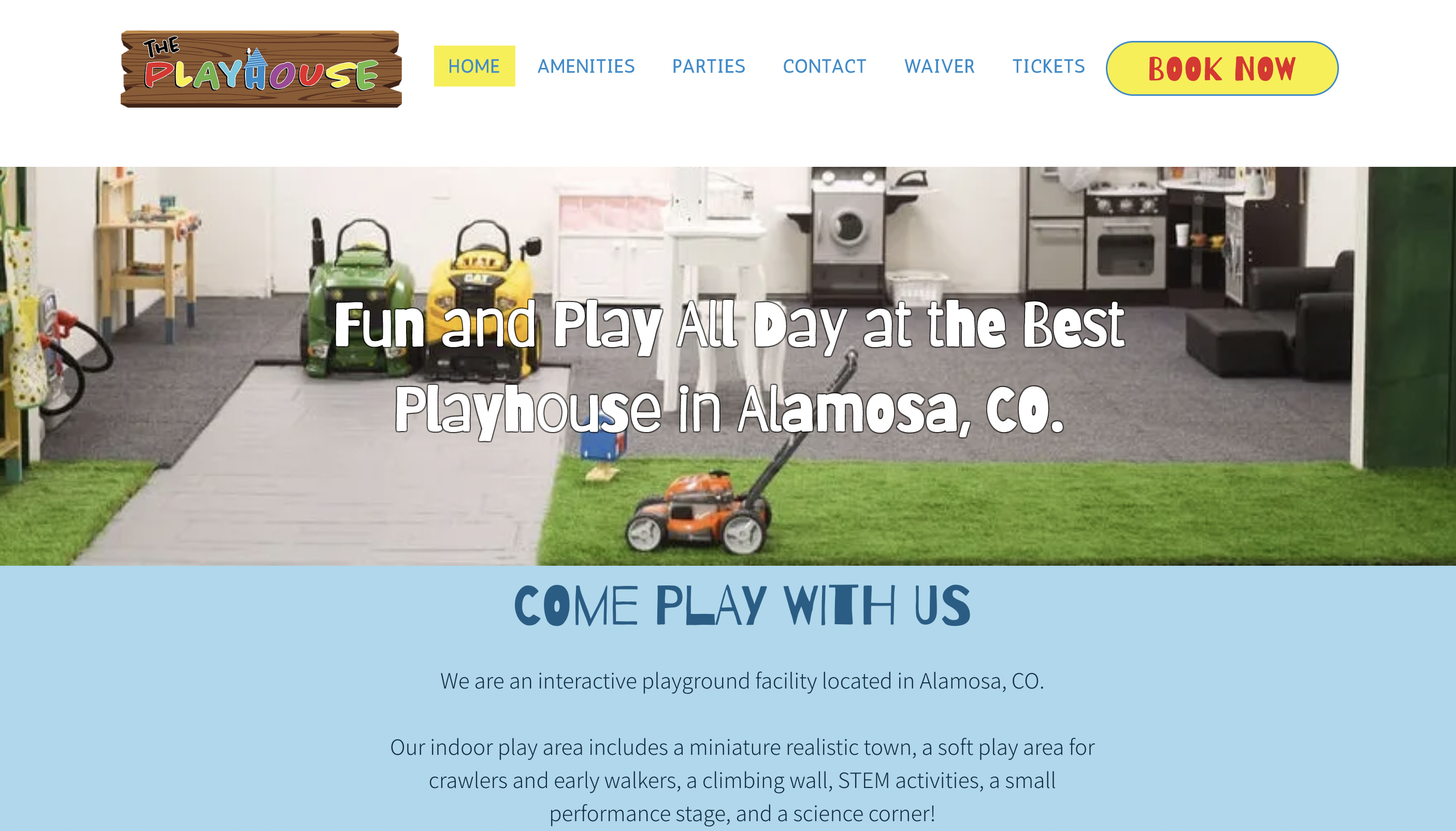 Playhouse Website - Image 1