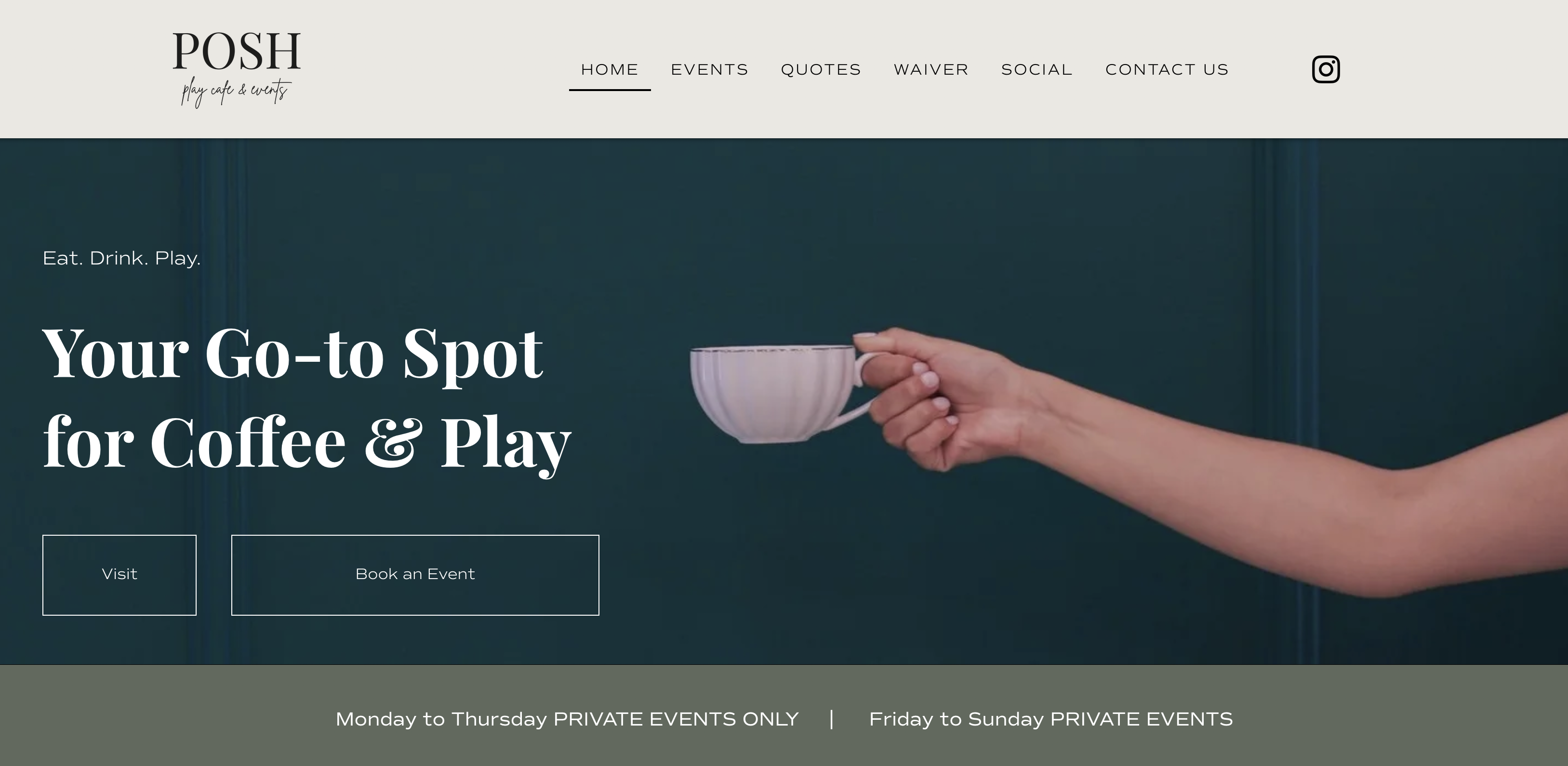 Posh Play Website - Image 1