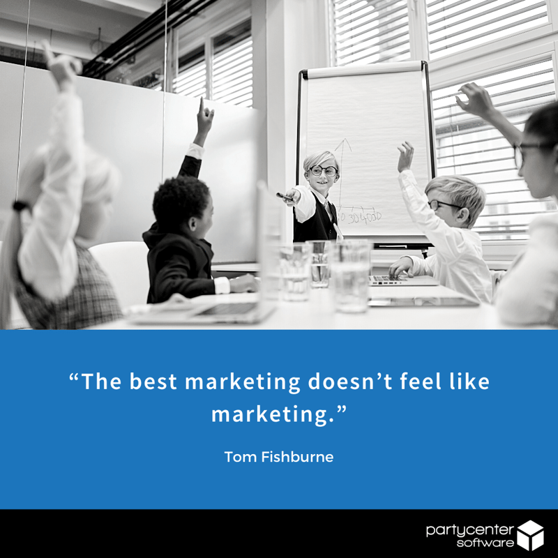 Tom Fishburne Marketing Quote