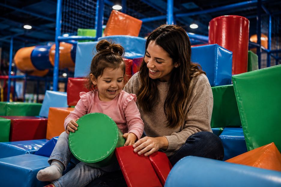 Mom and Daughter Indoor Play Mom and Daughter Indoor Play